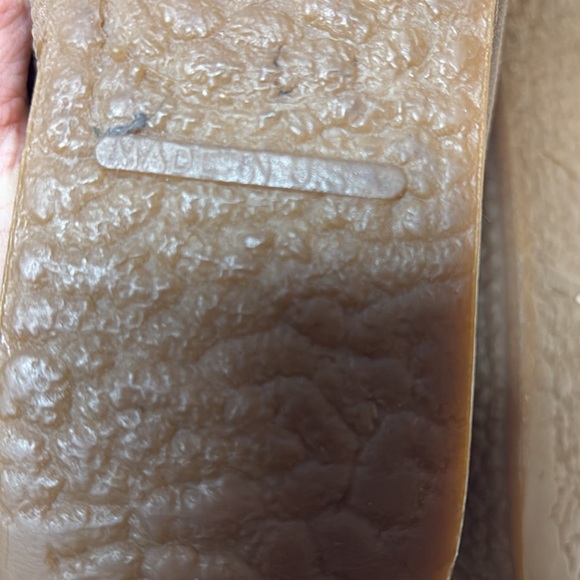 VINTAGE Casual Comfort  Boots Faux Fur Made in USA - Picture 7 of 7